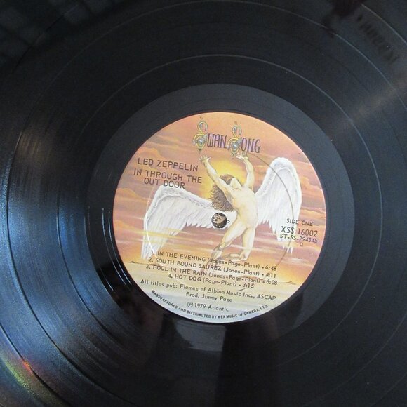 Led Zeppelin, In through the out door, Vintage, Vinyl, Album, Music, 70s - Picture 2 of 10
